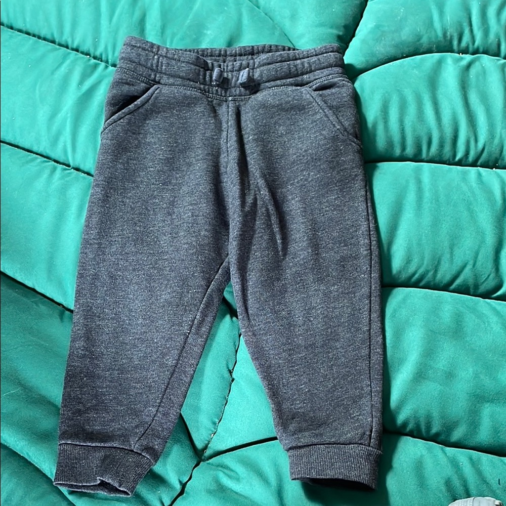Jumping Beans Gray Sweatpants with Elastic Waistband and Cuffs